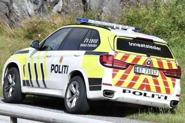Ulykke med hest inni henger